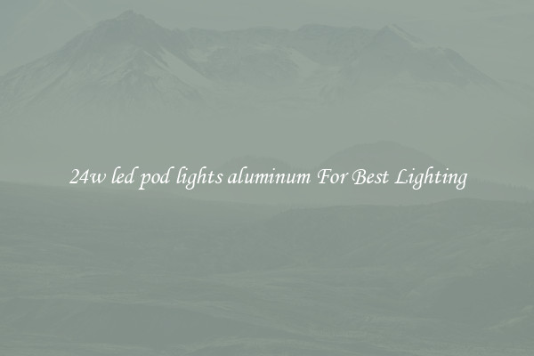 24w led pod lights aluminum For Best Lighting