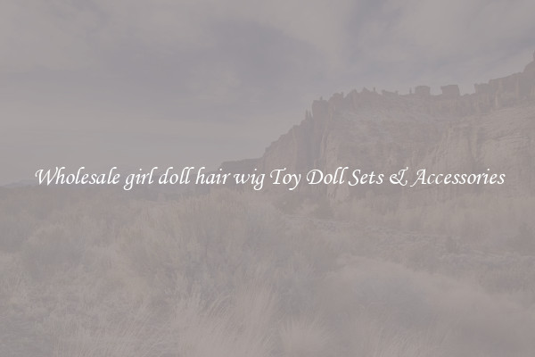 Wholesale girl doll hair wig Toy Doll Sets & Accessories