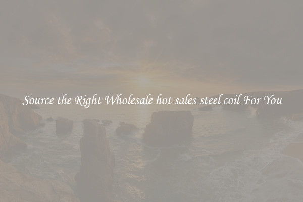 Source the Right Wholesale hot sales steel coil For You